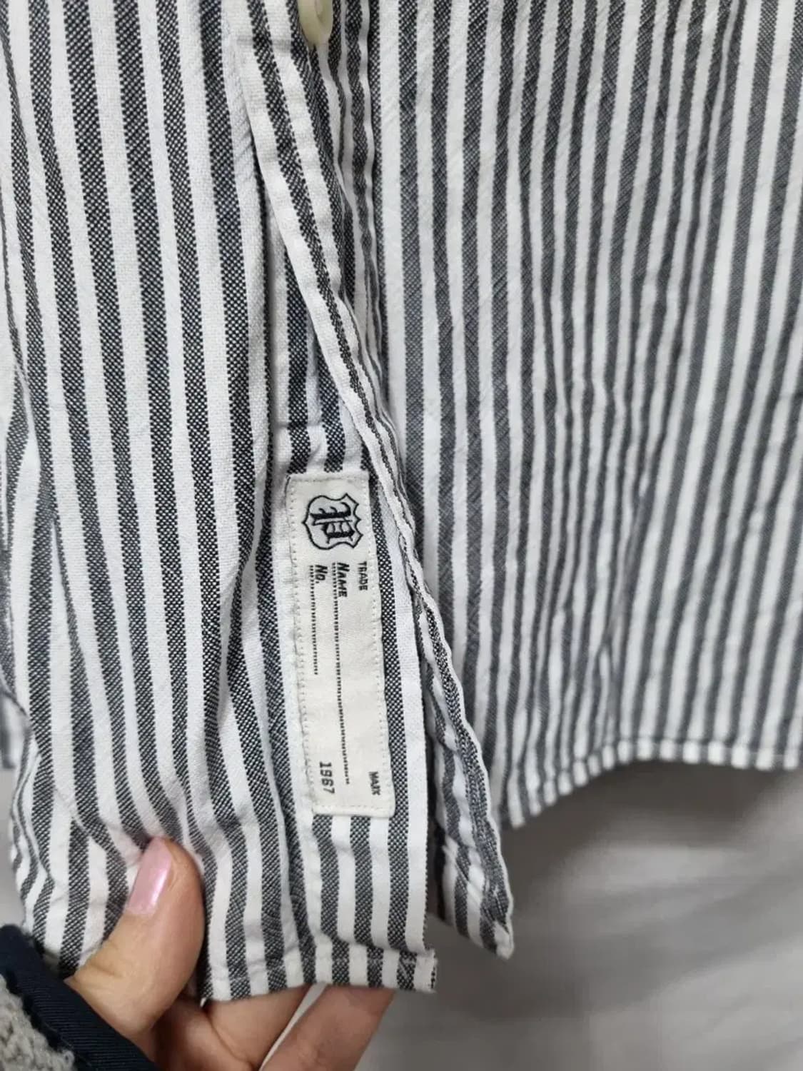 랄프로렌 스트라이프 셔츠 남방 L 상품이미지5