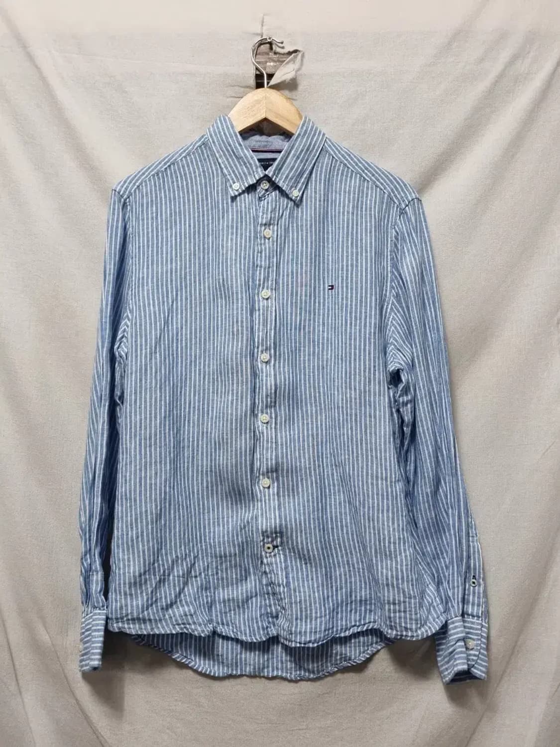 타미힐피거 스트라이프 긴팔 셔츠 M 상품이미지1