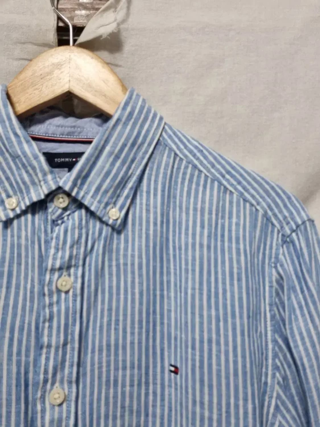타미힐피거 스트라이프 긴팔 셔츠 M 상품이미지3