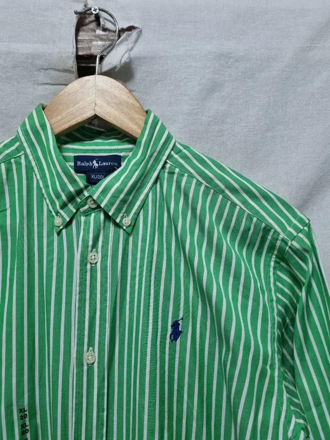 폴로 랄프로렌 스트라이프 셔츠 XL 상품이미지3