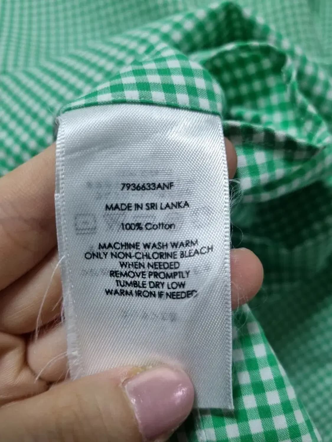 폴로 랄프로렌 체크 셔츠 남방 L 상품이미지5