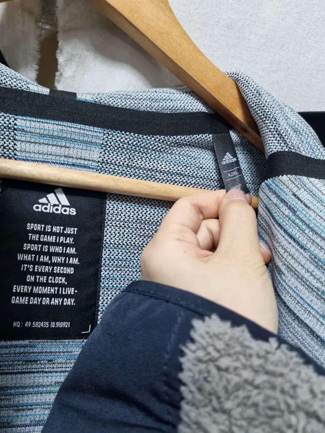 아디다스 후드집업 자켓 셋업 2XL-3XL 상품이미지5