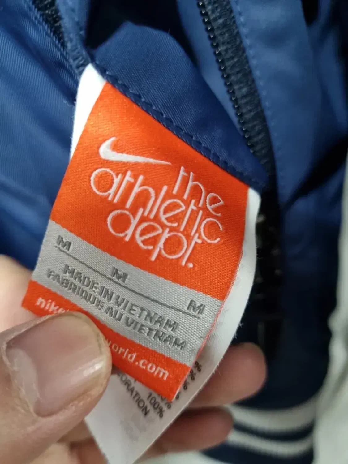 나이키 리버시블 블루종 자켓 M 상품이미지6