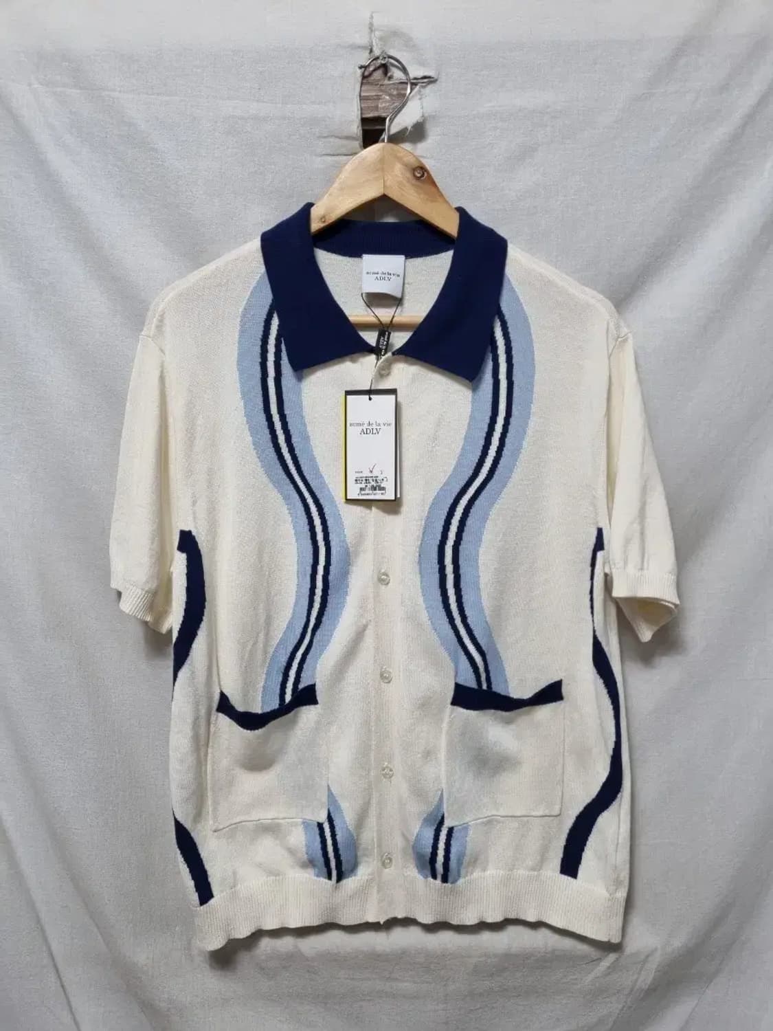 ADLV 아크메드라비 반팔 가디건 01 상품이미지1