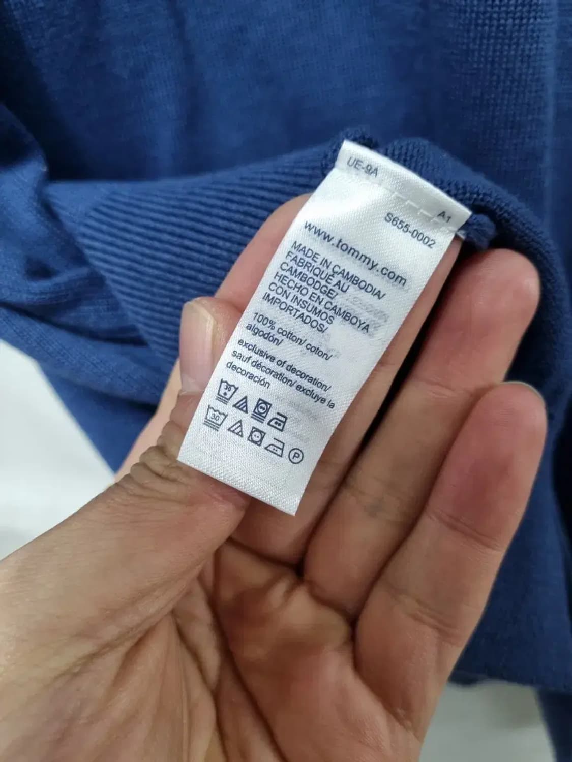 새상품) 타미힐피거 반집업 니트 XL 상품이미지6