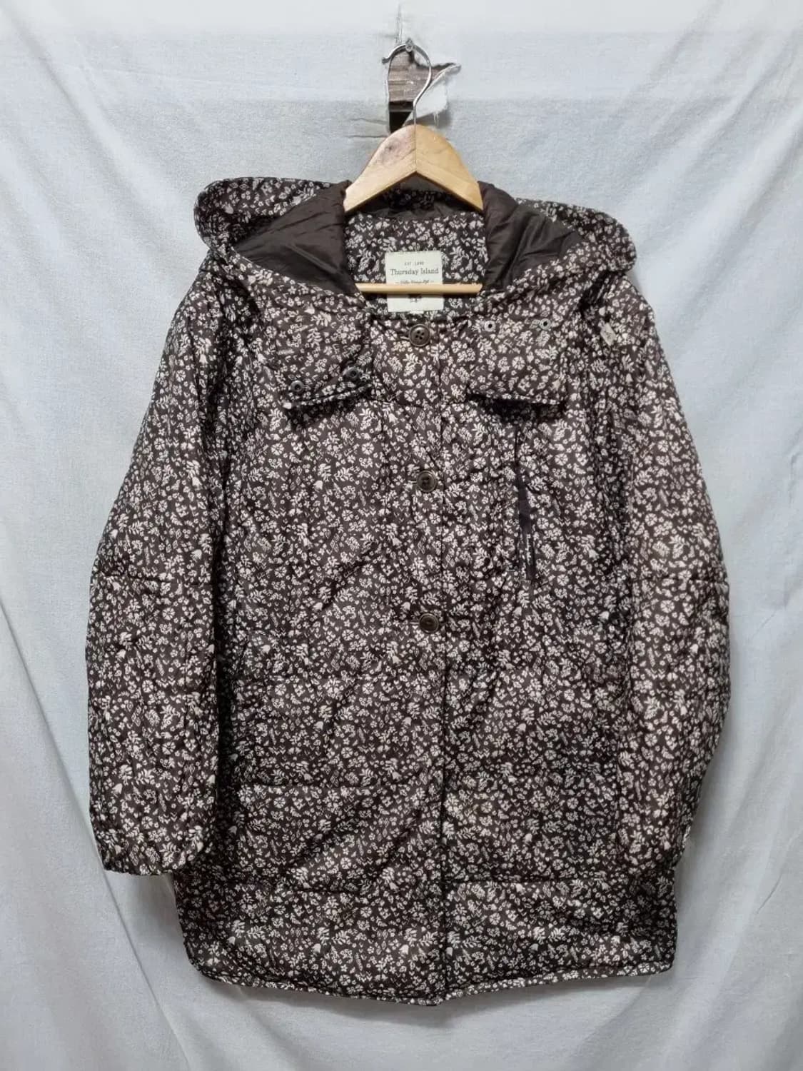 써스데이아일랜드 패딩 점퍼 M 상품이미지1