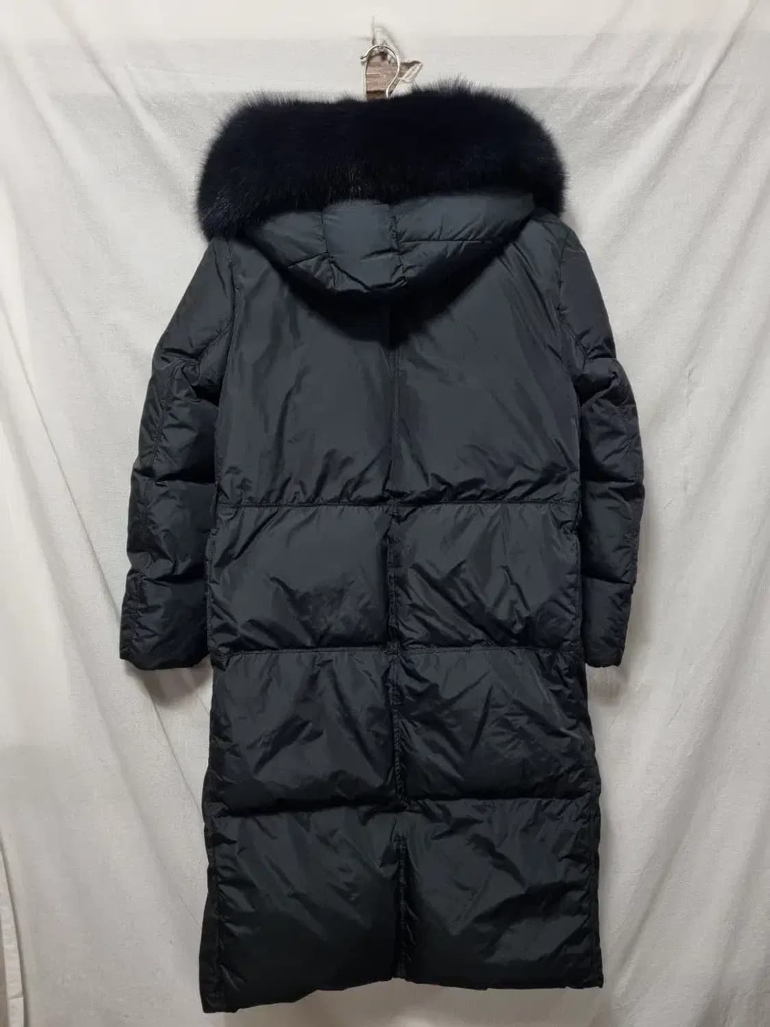 LINE 퍼 패딩 점퍼 S 상품이미지2