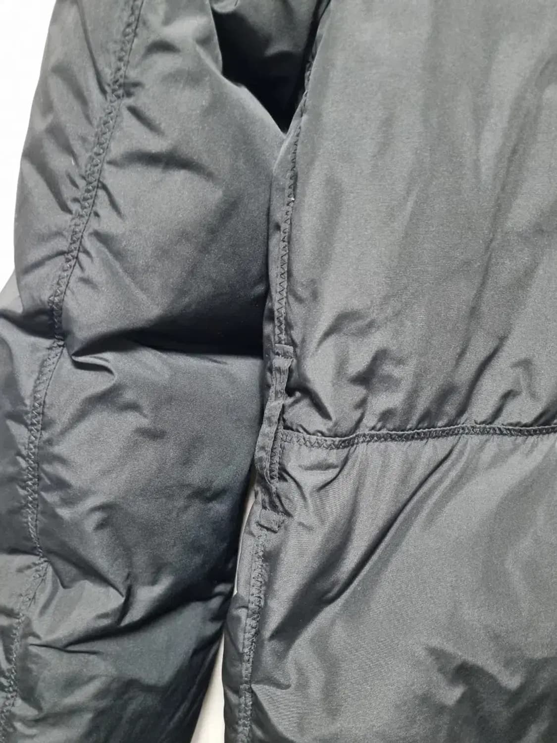 LINE 퍼 패딩 점퍼 S 상품이미지5