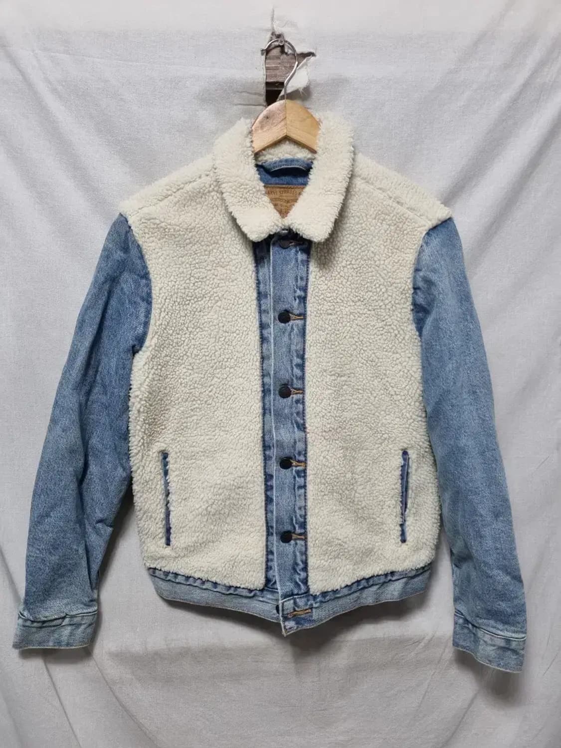 리바이스 쉐르파 데님 자켓 S 상품이미지1