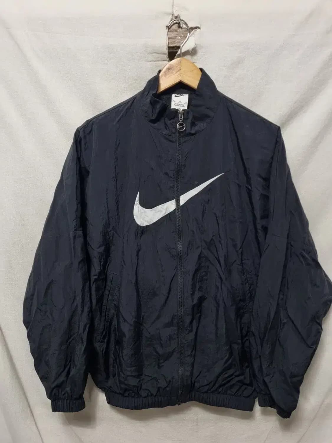 나이키 스우시 블랙 바람막이 자켓 M 상품이미지1