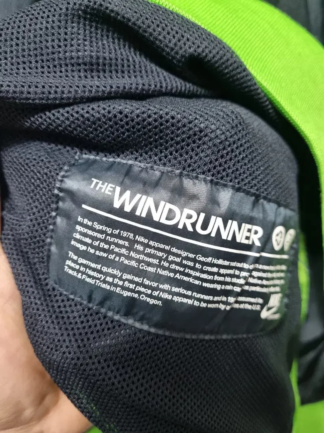나이키 윈드러너 런닝 바람막이 XL 상품이미지6