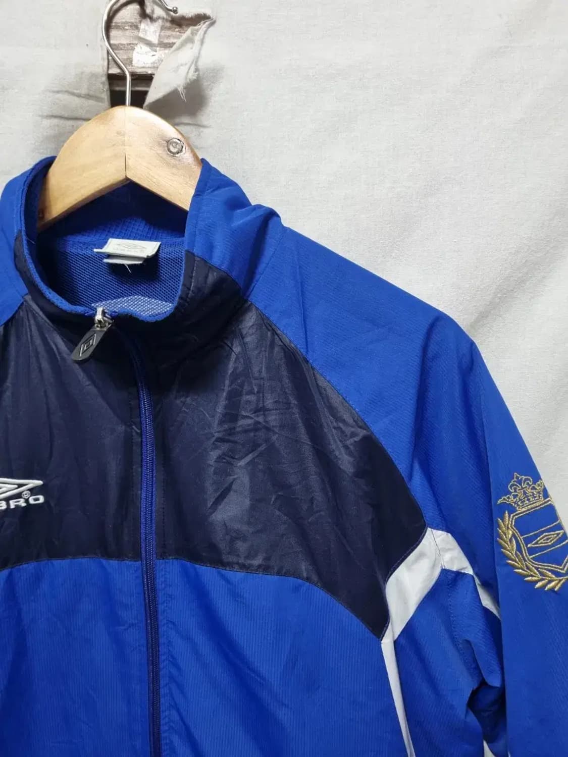 엄브로 블루 바람막이 자켓 M 상품이미지3