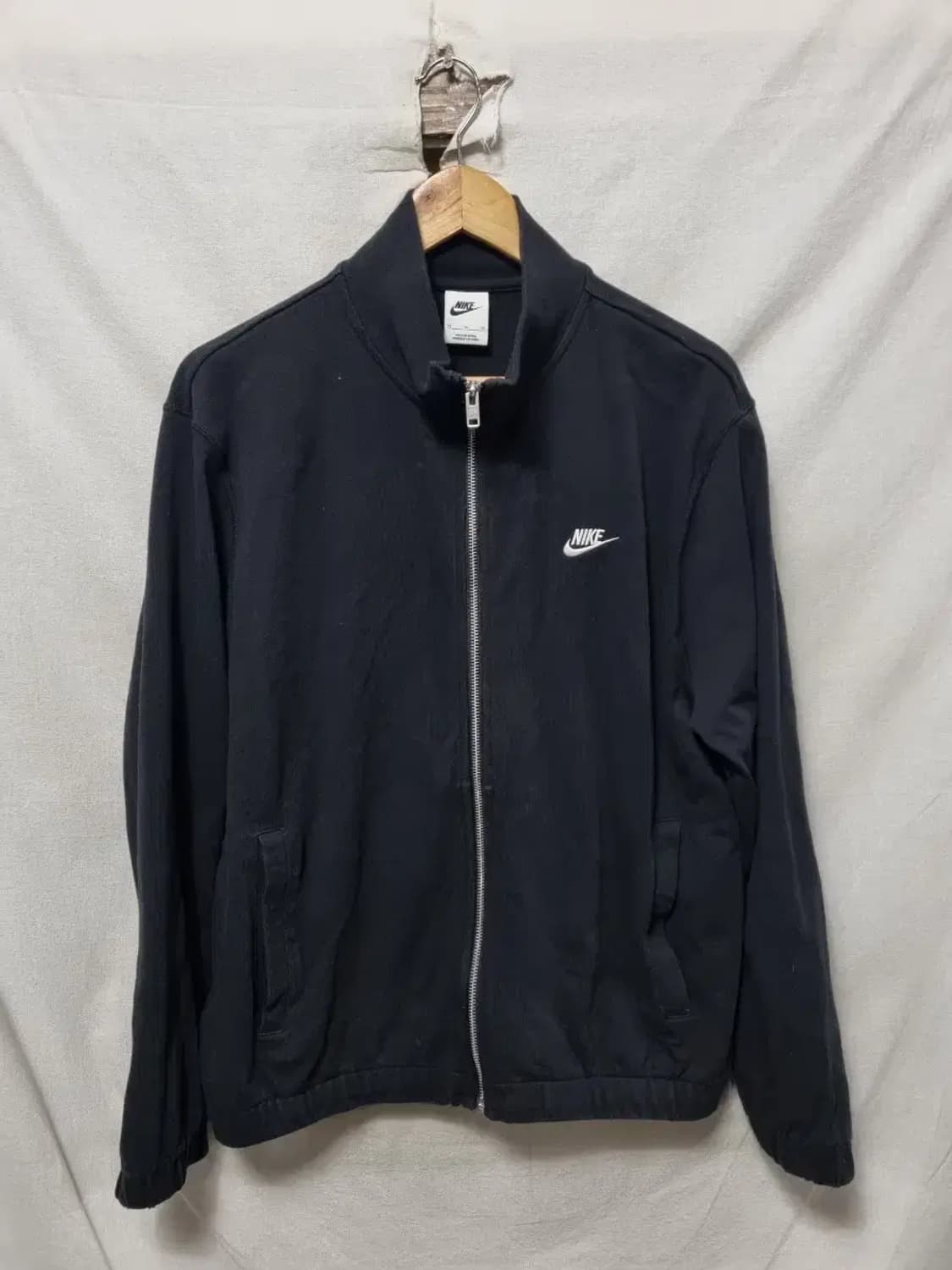 나이키 블랙 스우시 집업 자켓 XL 상품이미지1