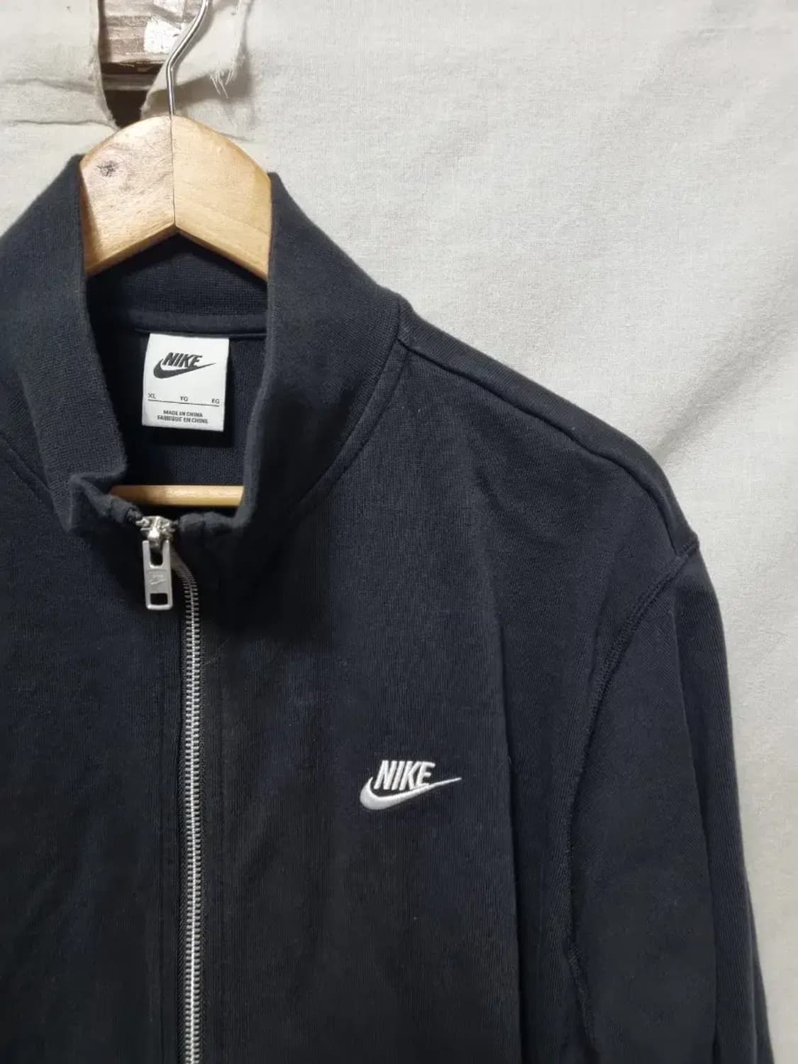 나이키 블랙 스우시 집업 자켓 XL 상품이미지3