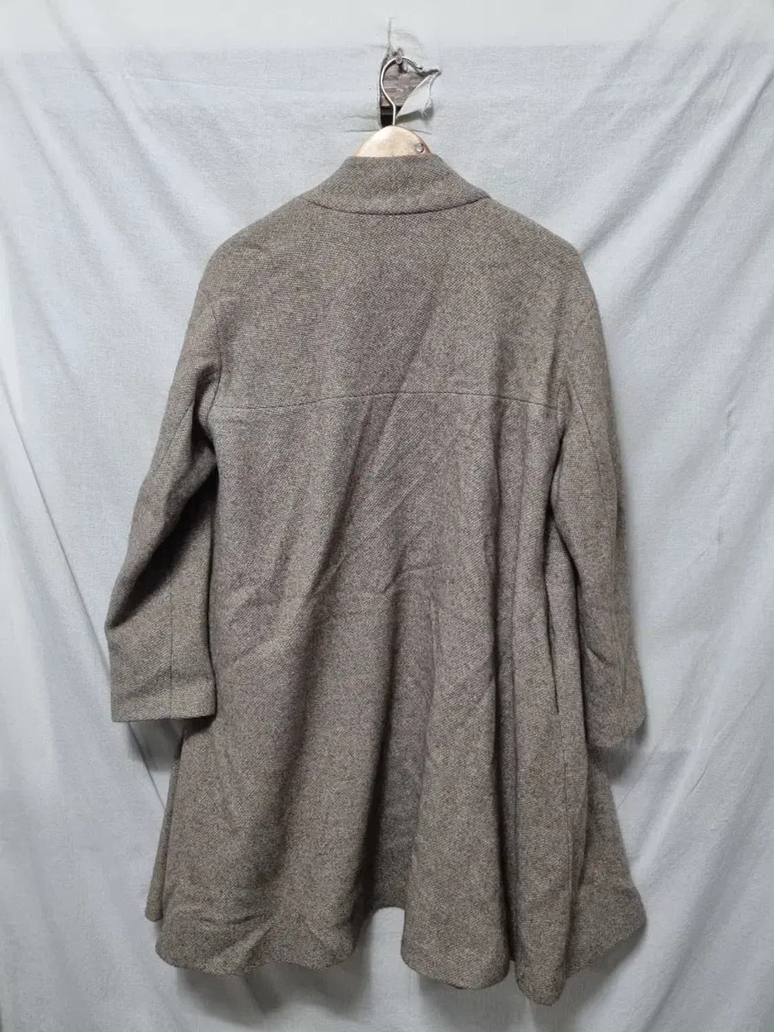 TIME 타임 브라운 루즈핏 코트 F 상품이미지2