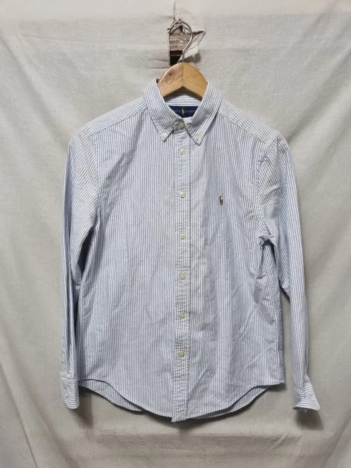 폴로 랄프로렌 스트라이프 셔츠 14-16(L) 여성 90 상품이미지1