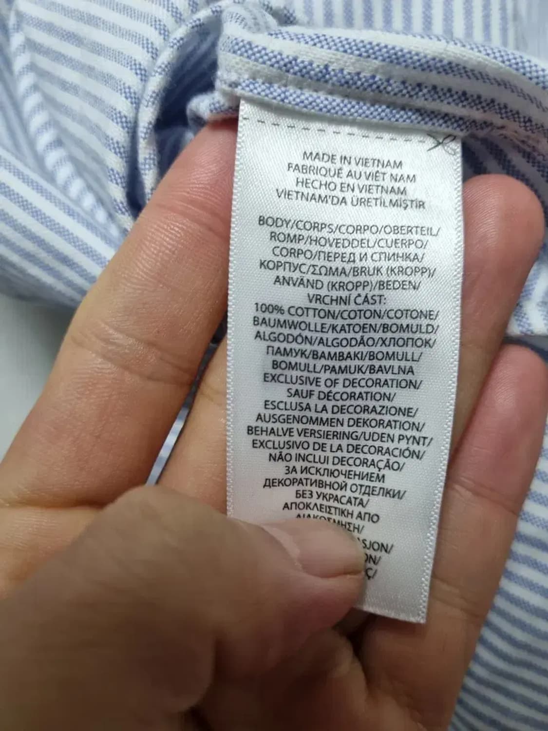 폴로 랄프로렌 스트라이프 셔츠 14-16(L) 여성 90 상품이미지5