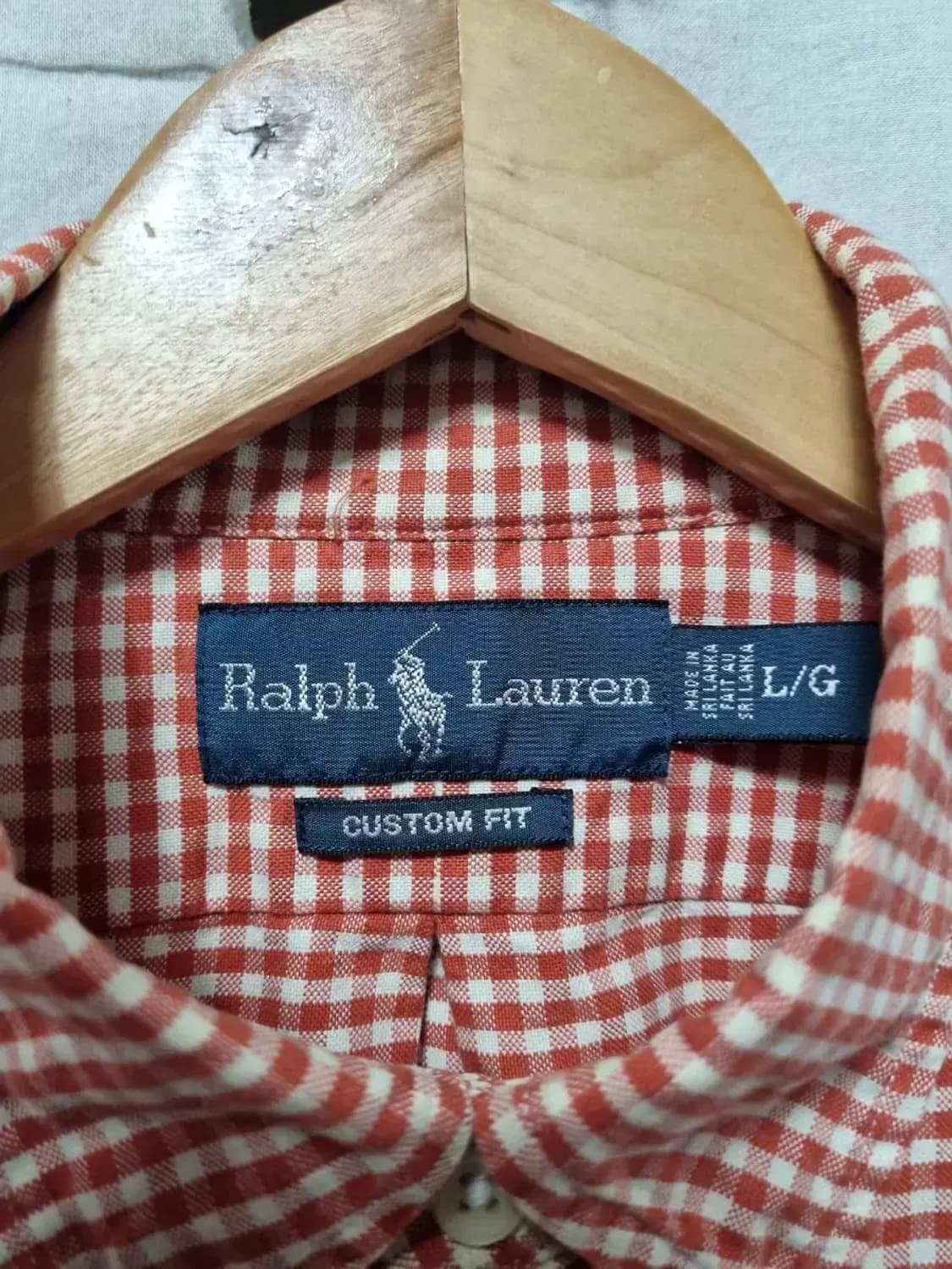 폴로 랄프로렌 체크 셔츠 L 상품이미지4