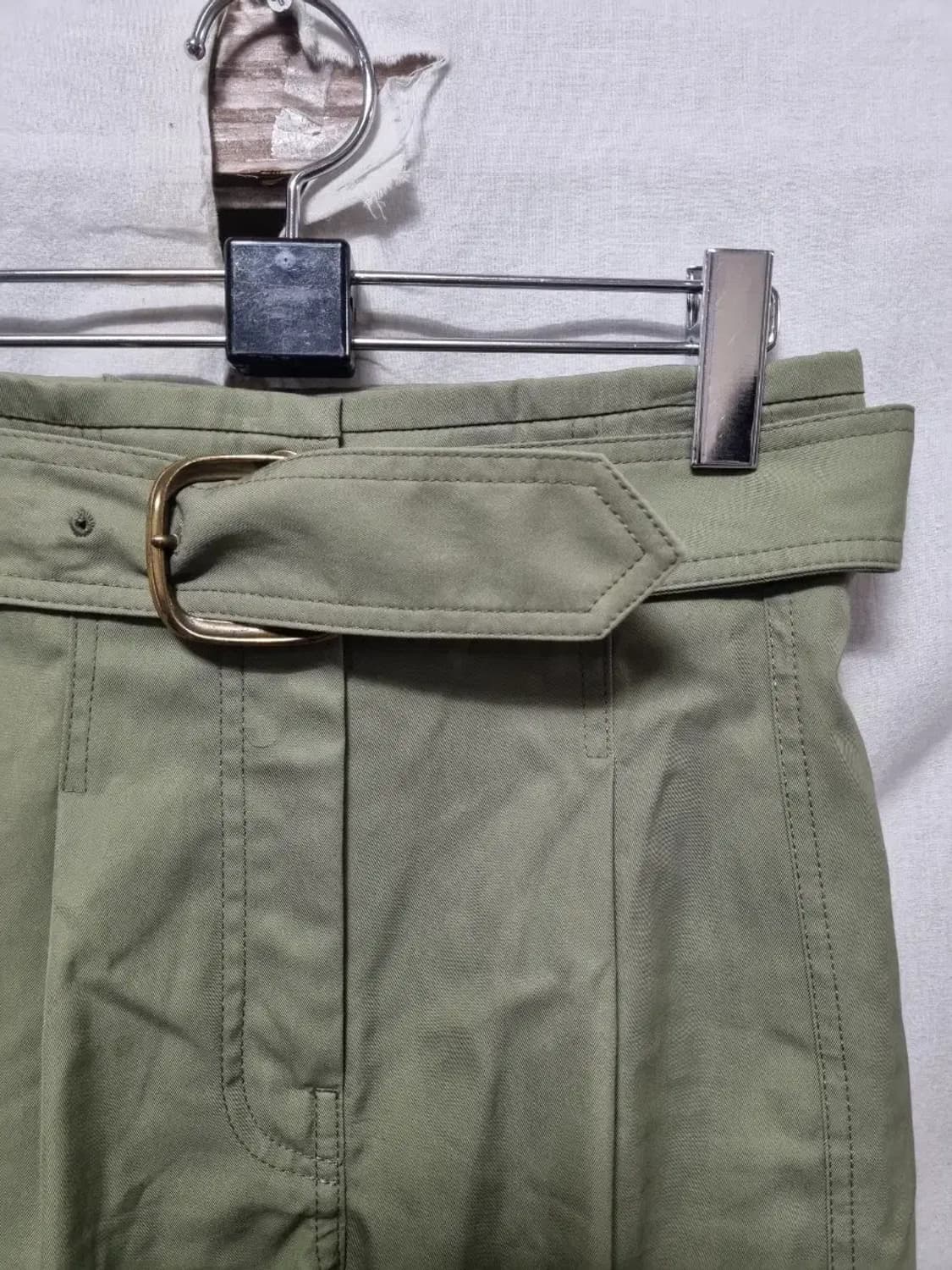 산드로 벤트 와이드 팬츠 36 상품이미지3