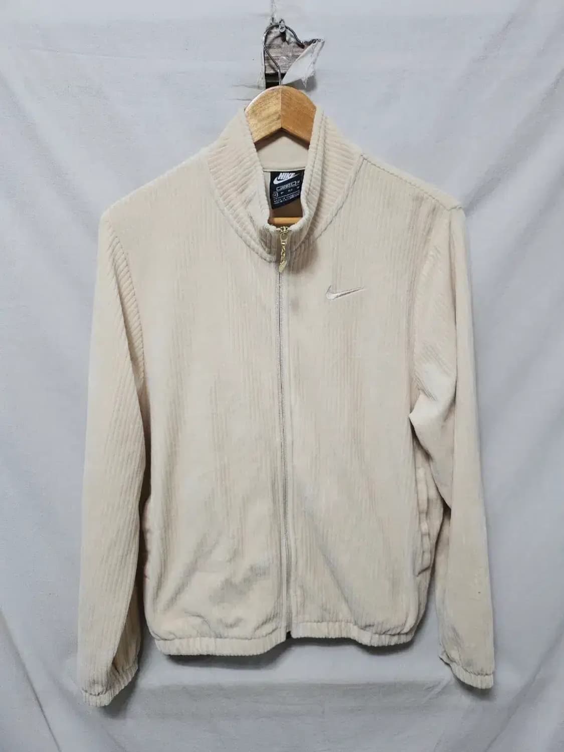 나이키 코듀로이 아이보리 집업 자켓 XS 상품이미지1