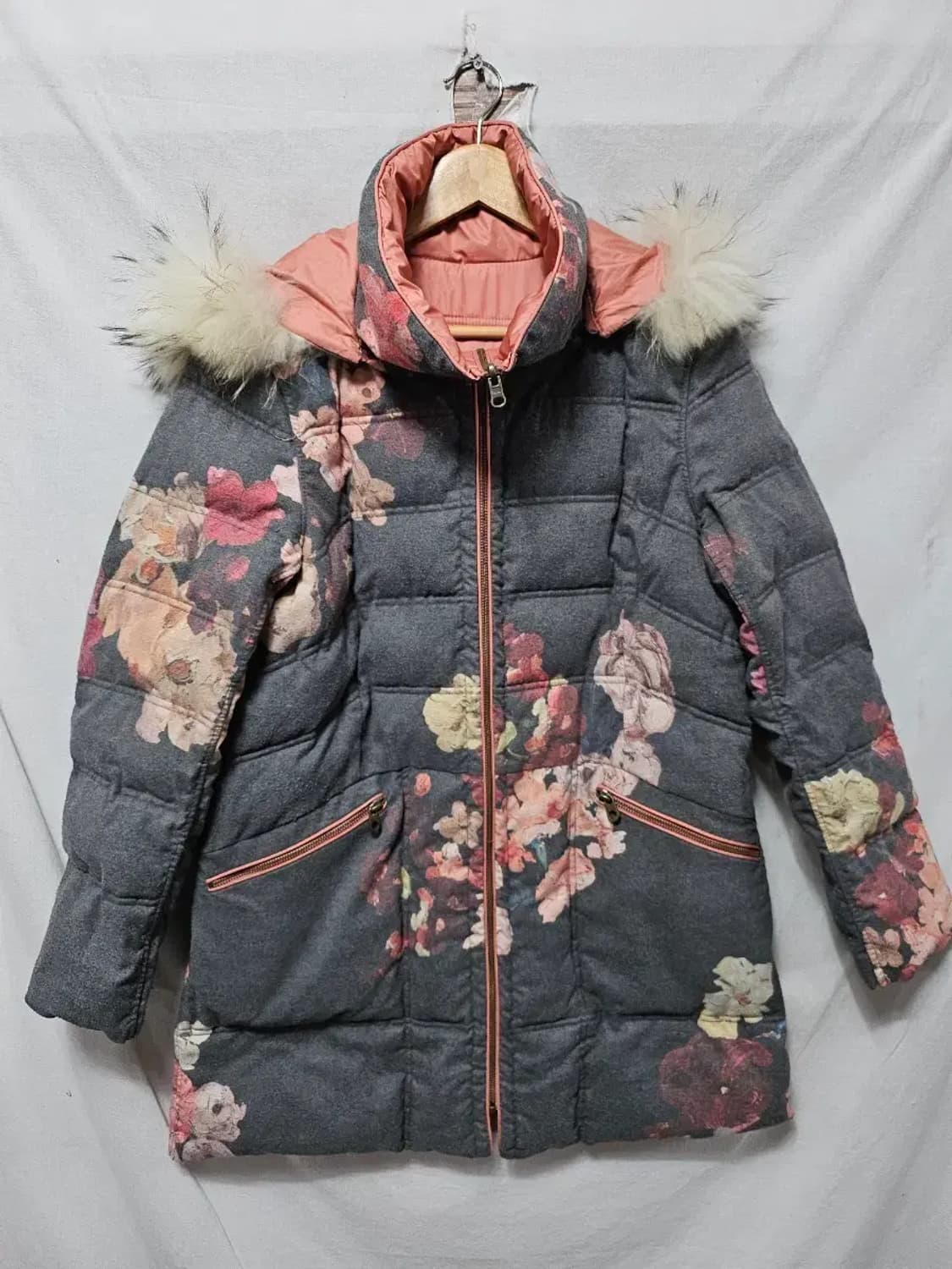 오일릴리 양면 패딩 점퍼 40 상품이미지1