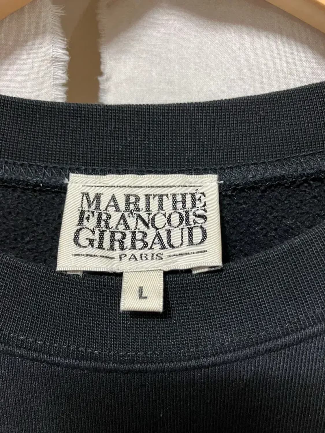 마리떼 프랑소와 저버 로고 맨투맨 L 상품이미지4