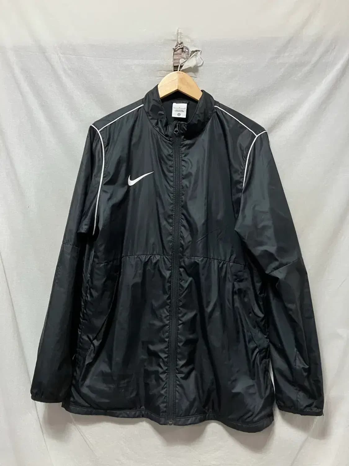 나이키 블랙 바람막이 집업 자켓 L 상품이미지1