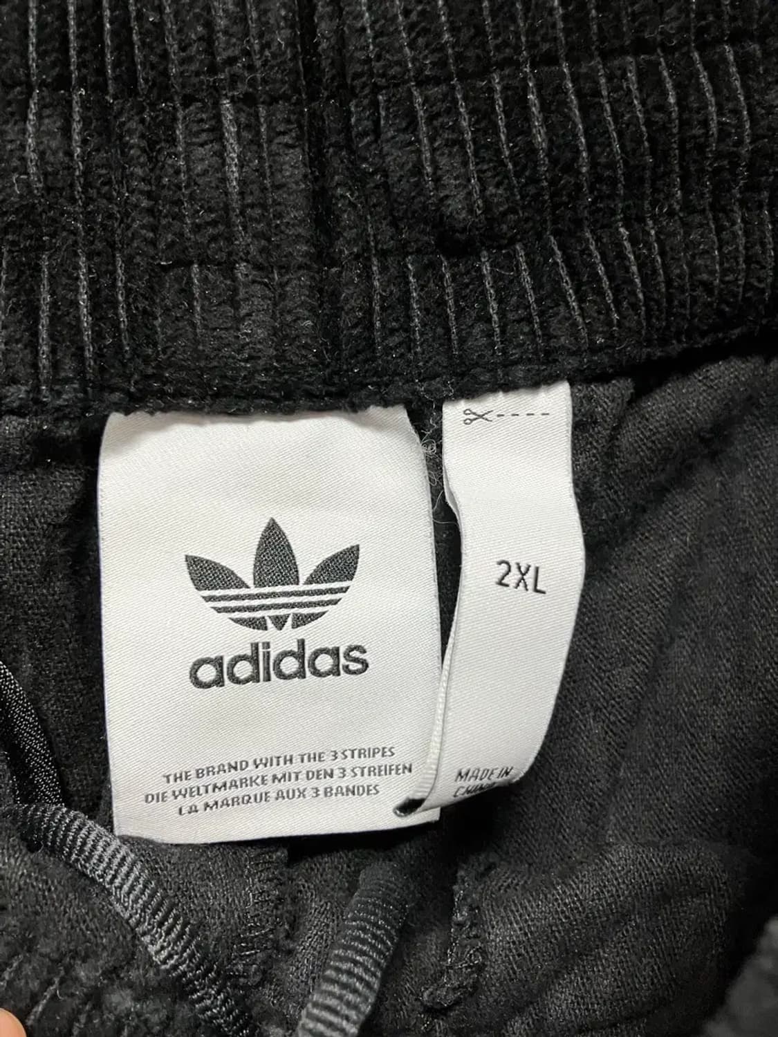 아디다스 삼선 코듀로이 트레이닝 조거 팬츠 상품이미지4