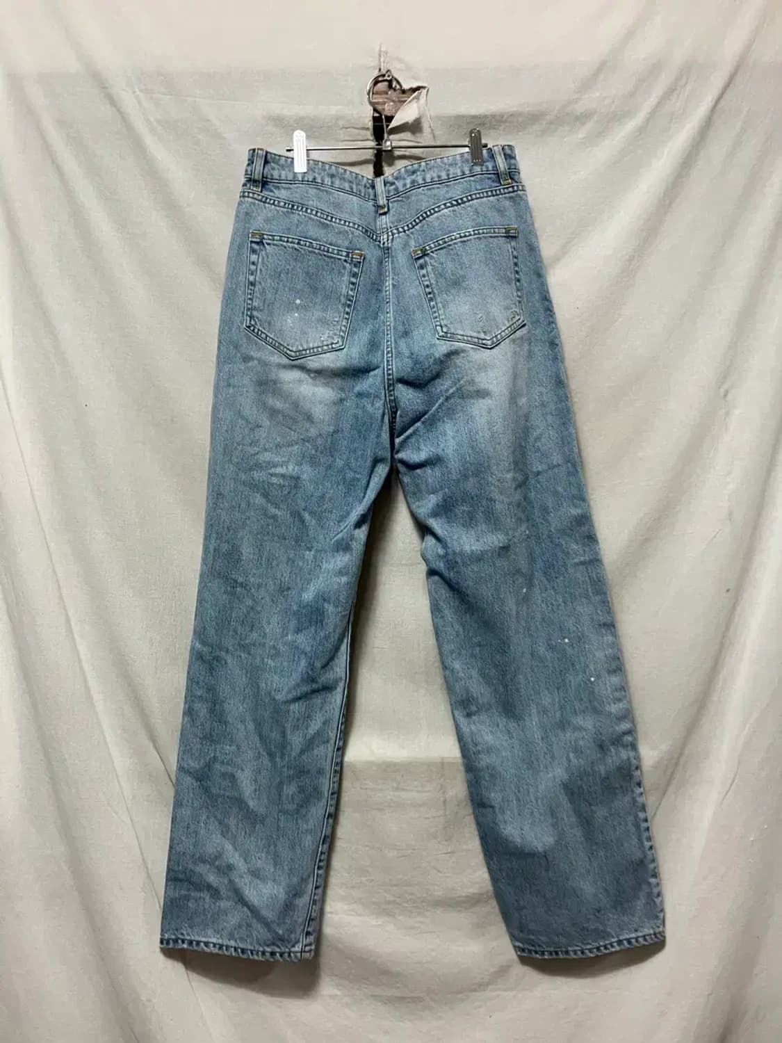 시스템 데미지 워싱 청바지 M (67-98) 상품이미지2