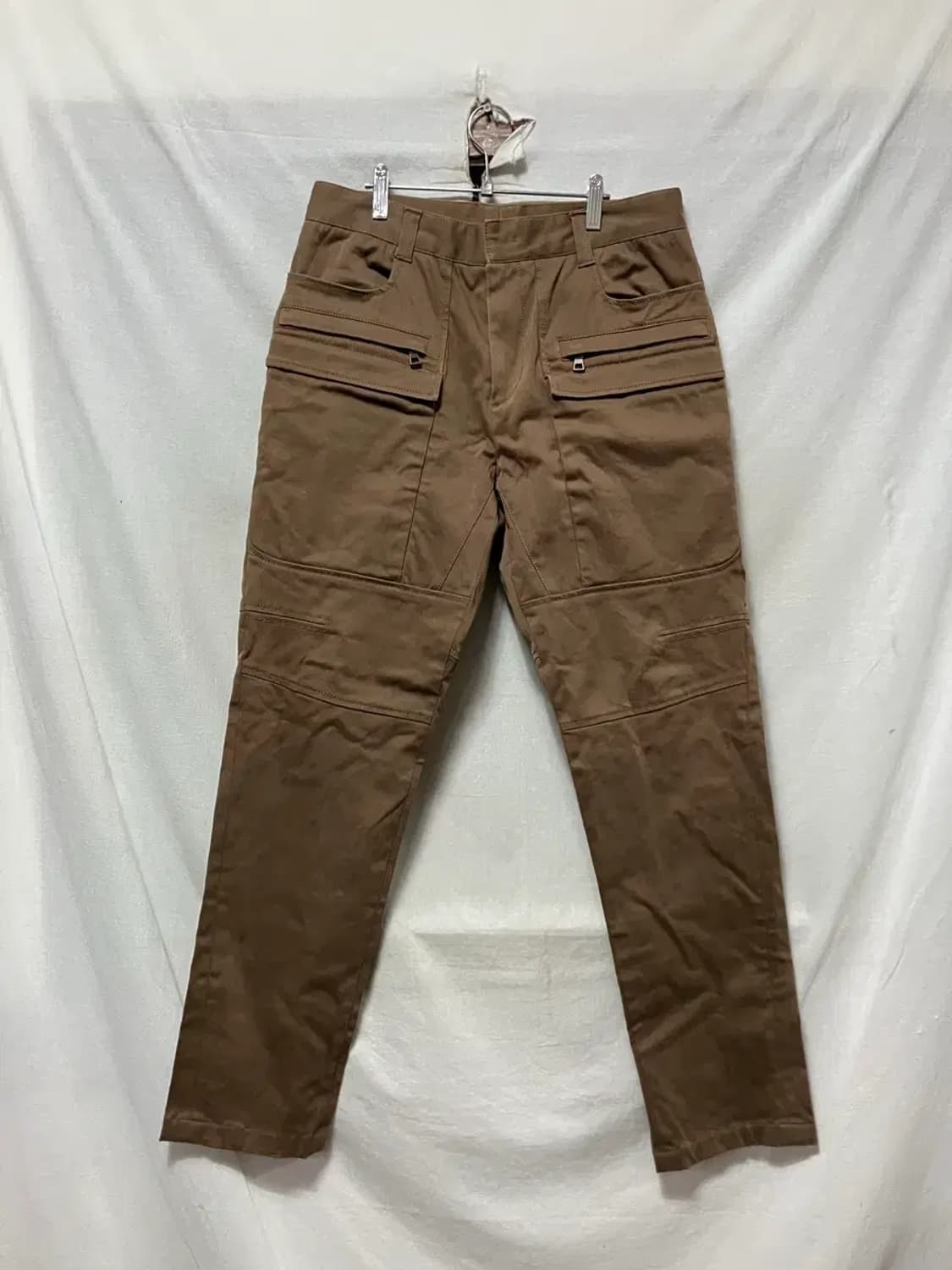 시스템 브라운 일자핏 면바지 L 상품이미지1