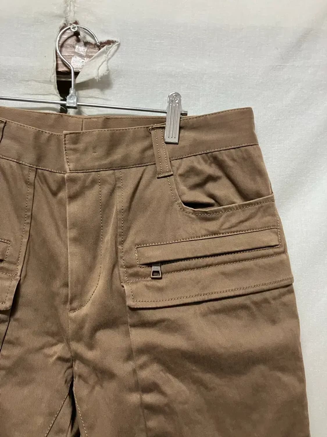 시스템 브라운 일자핏 면바지 L 상품이미지3