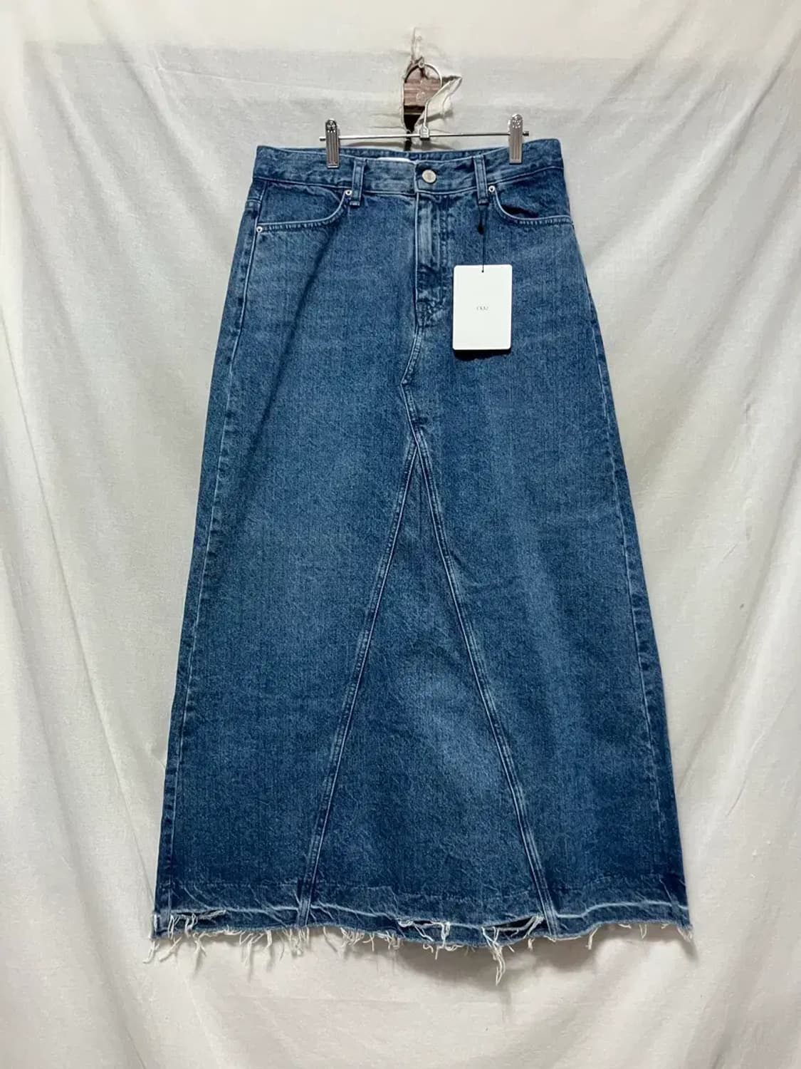 ORR 데님 롱 스커트 청치마 L 상품이미지1
