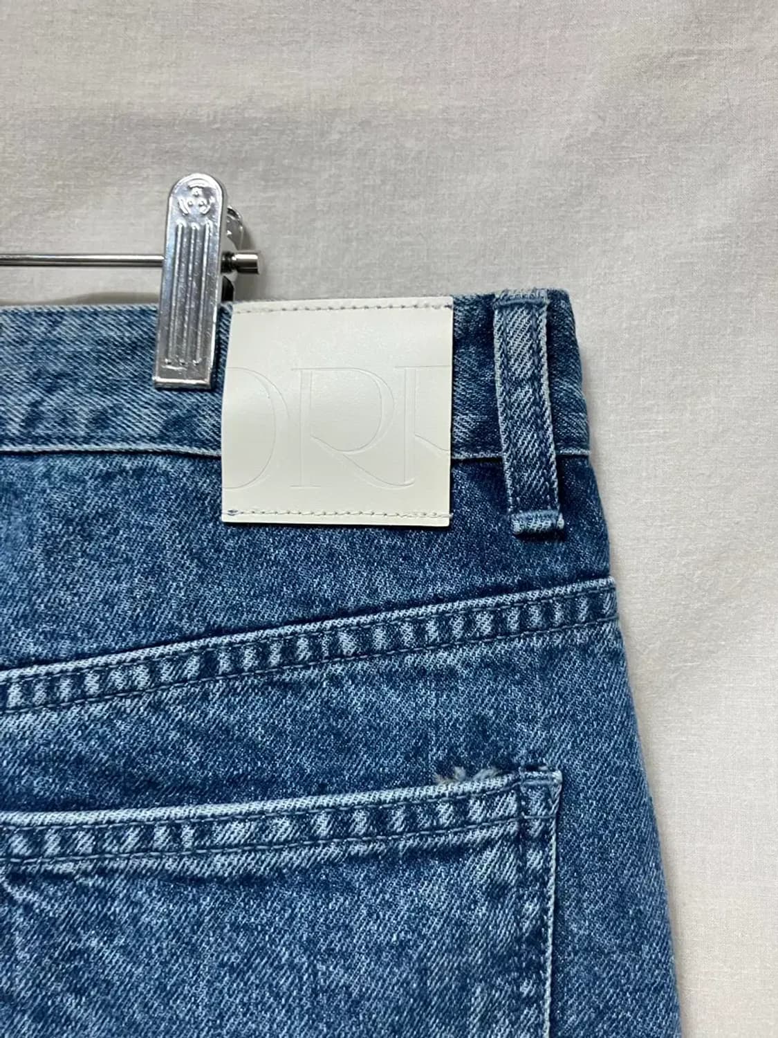 ORR 데님 롱 스커트 청치마 L 상품이미지4