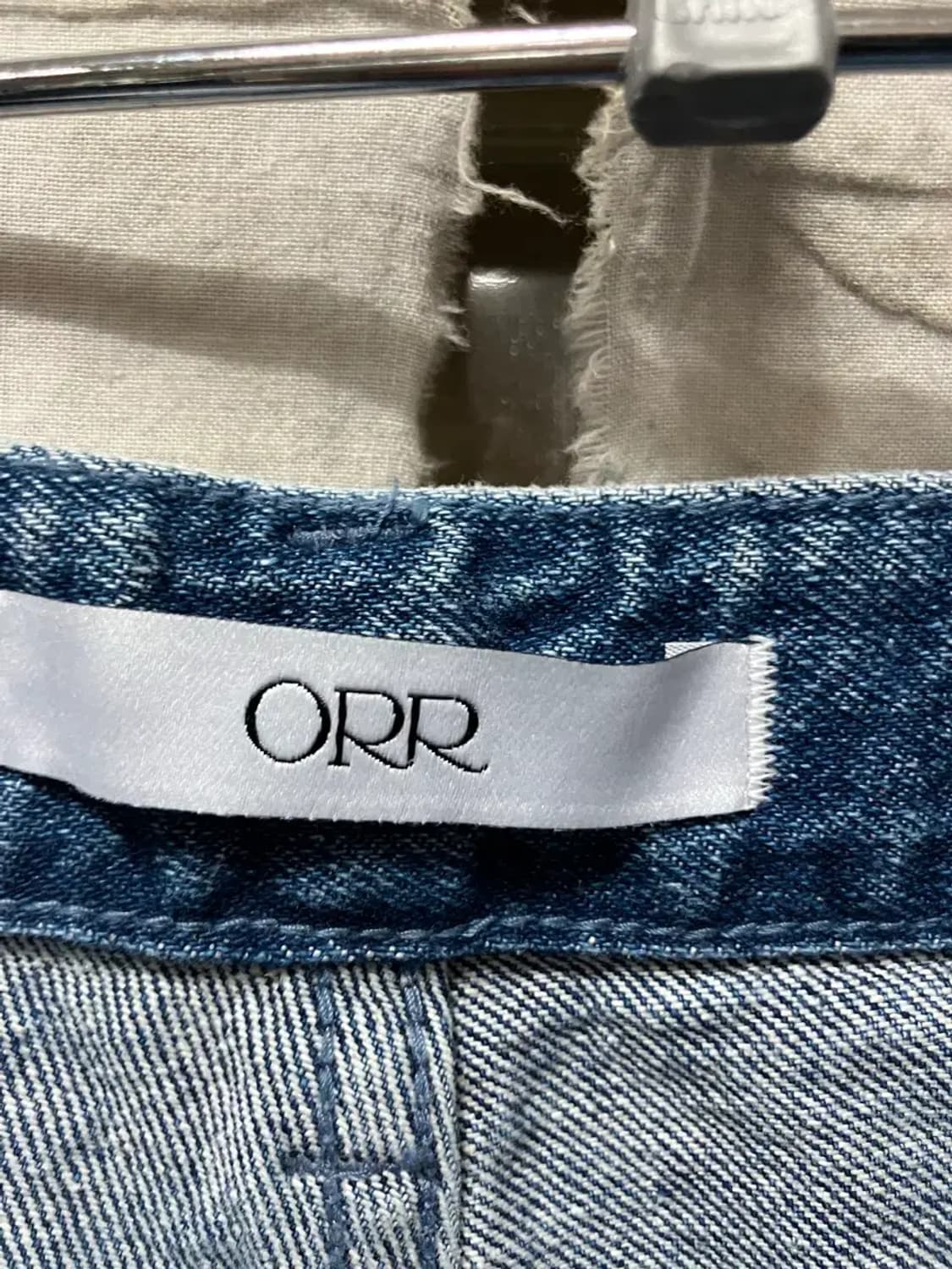 ORR 데님 롱 스커트 청치마 L 상품이미지5