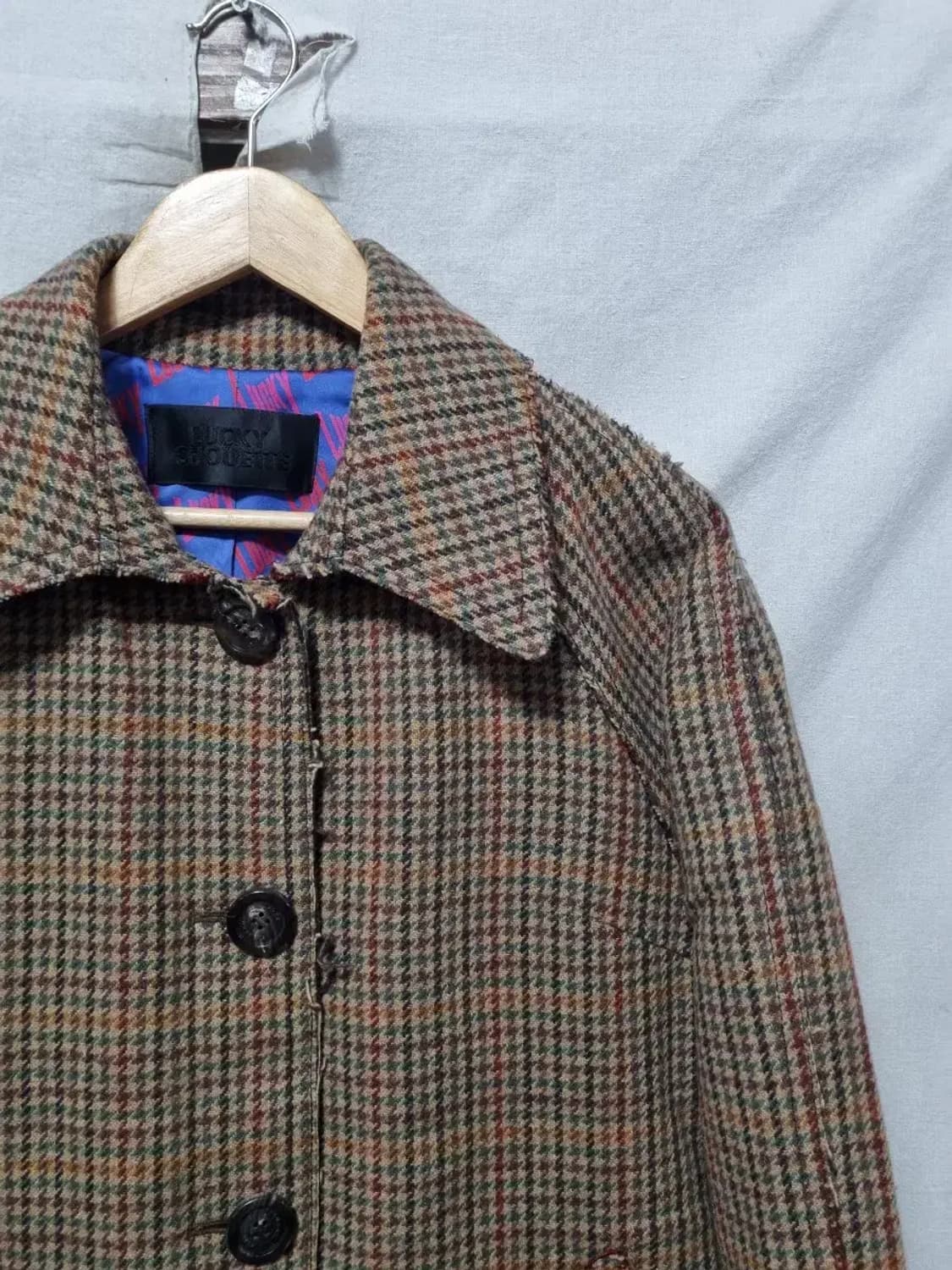 럭키슈에뜨 체코 모 혼방 코트 자켓 36 상품이미지3