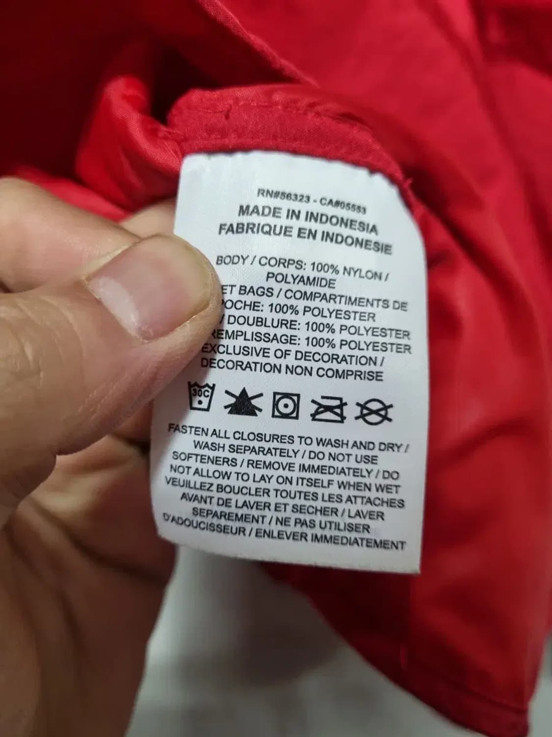 나이키 더블스우시 퀄팅 자켓 점퍼 95 상품이미지5