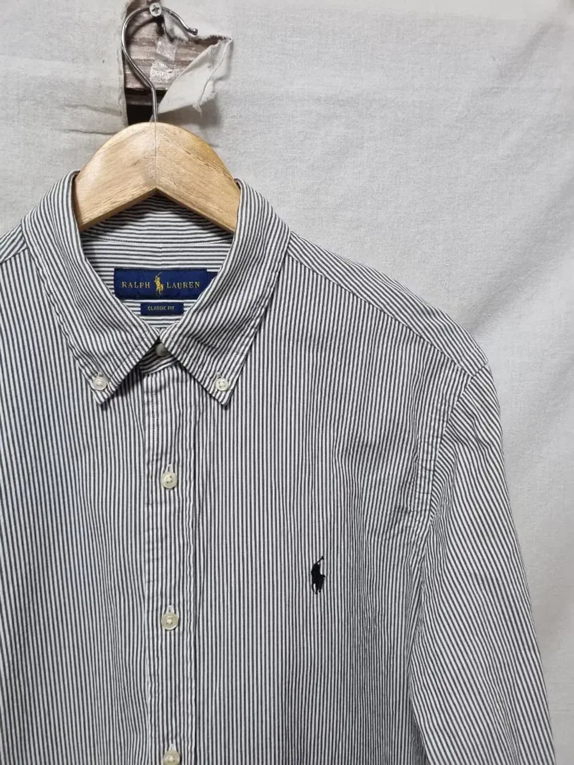 폴로 랄프로렌 스트라이프 셔츠 L 상품이미지3