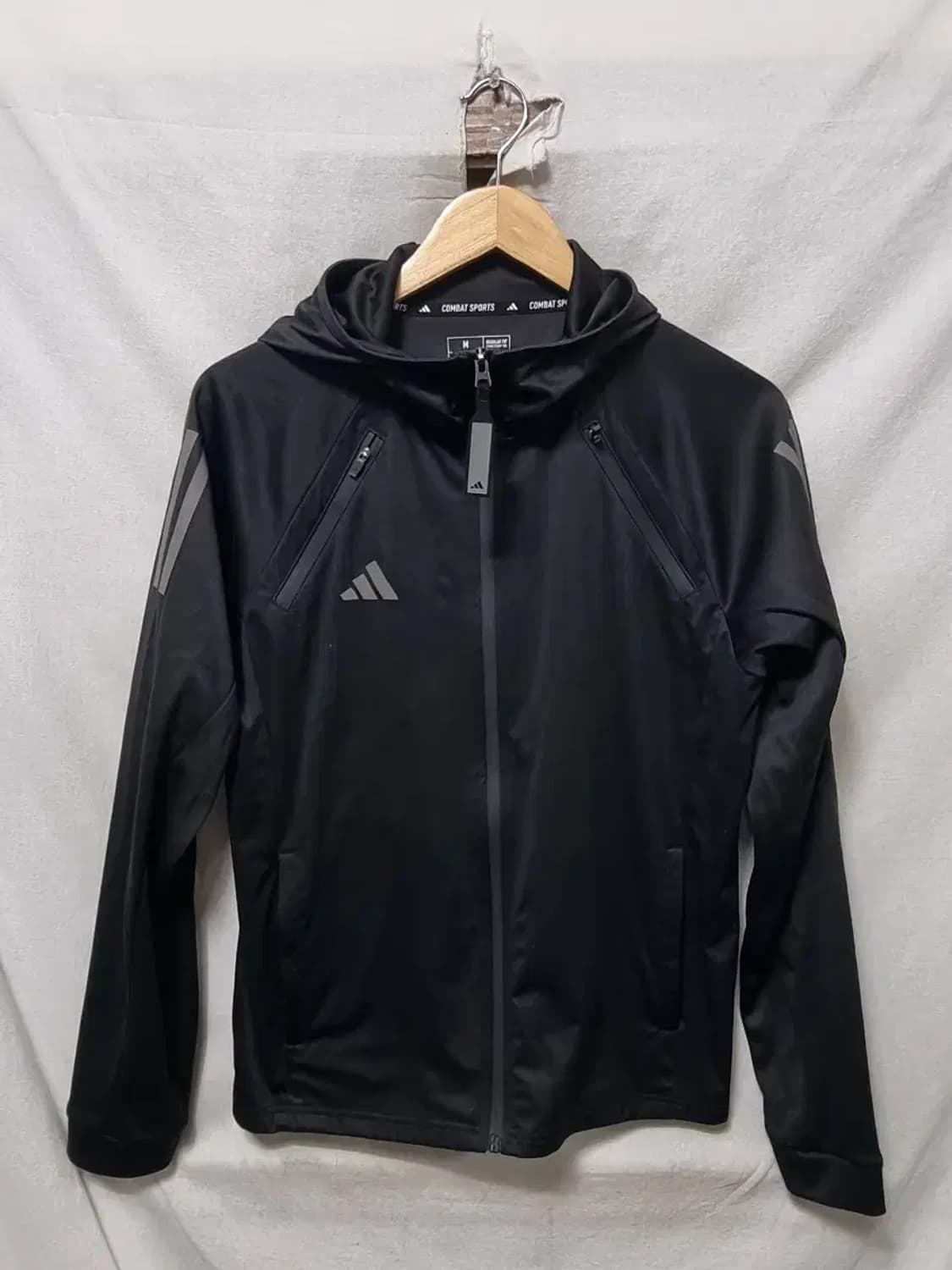 아디다스 컴뱃 스포츠 후드 집업 셋업 M 상품이미지1