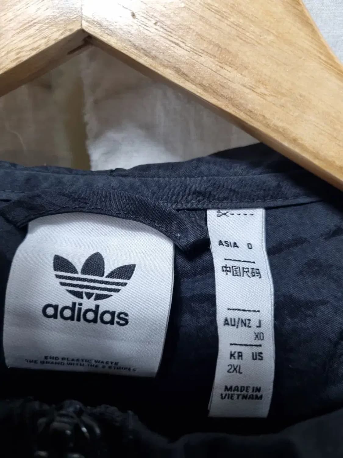 아디다스 오리지널 바람막이 2XL 상품이미지4