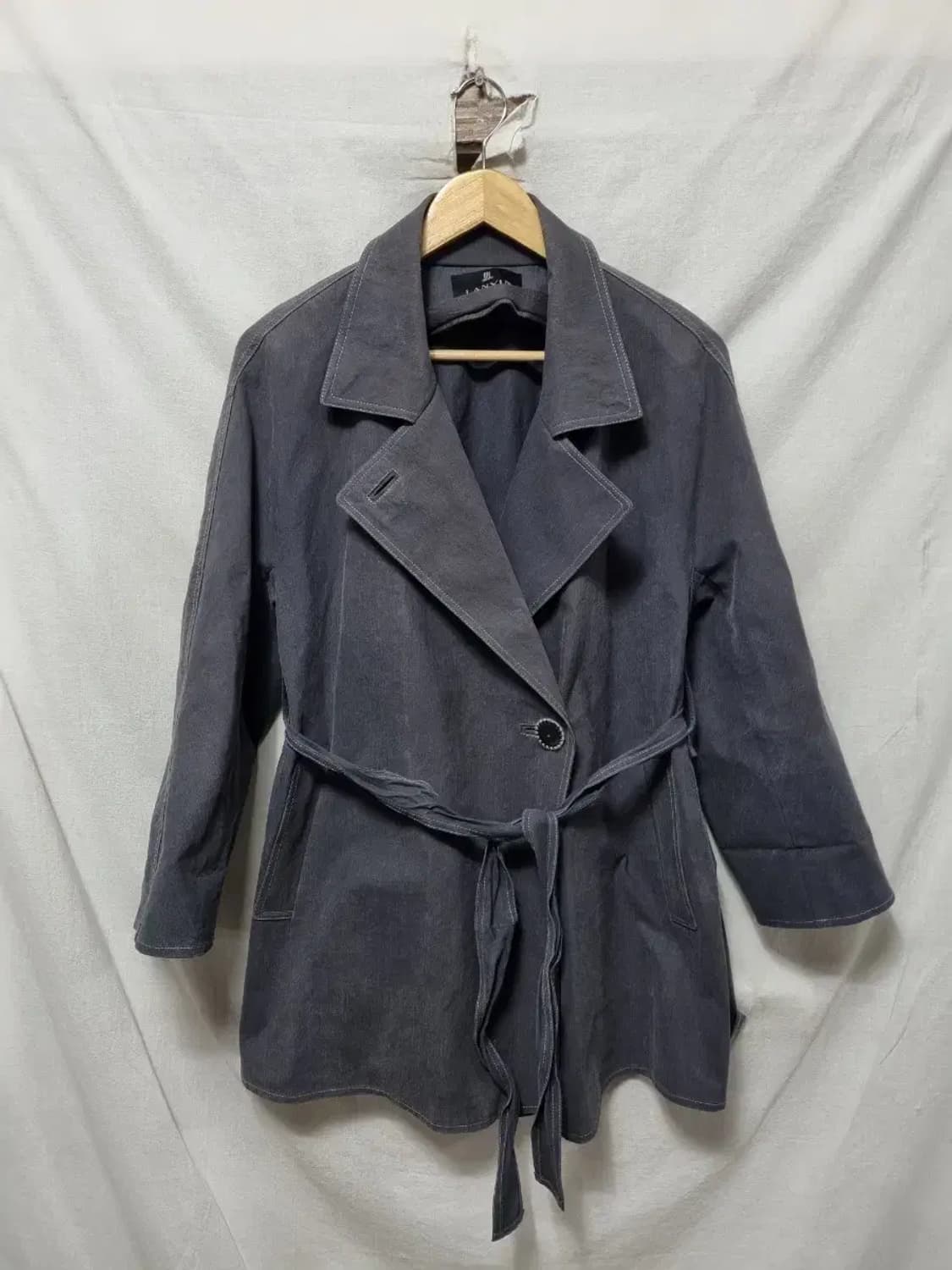 LANVIN 린넨 혼방 벨트 자켓 95 상품이미지1