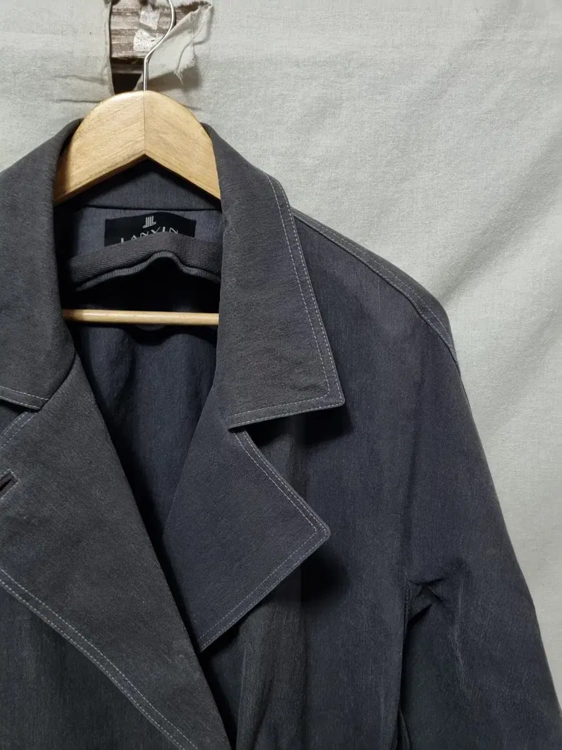 LANVIN 린넨 혼방 벨트 자켓 95 상품이미지3