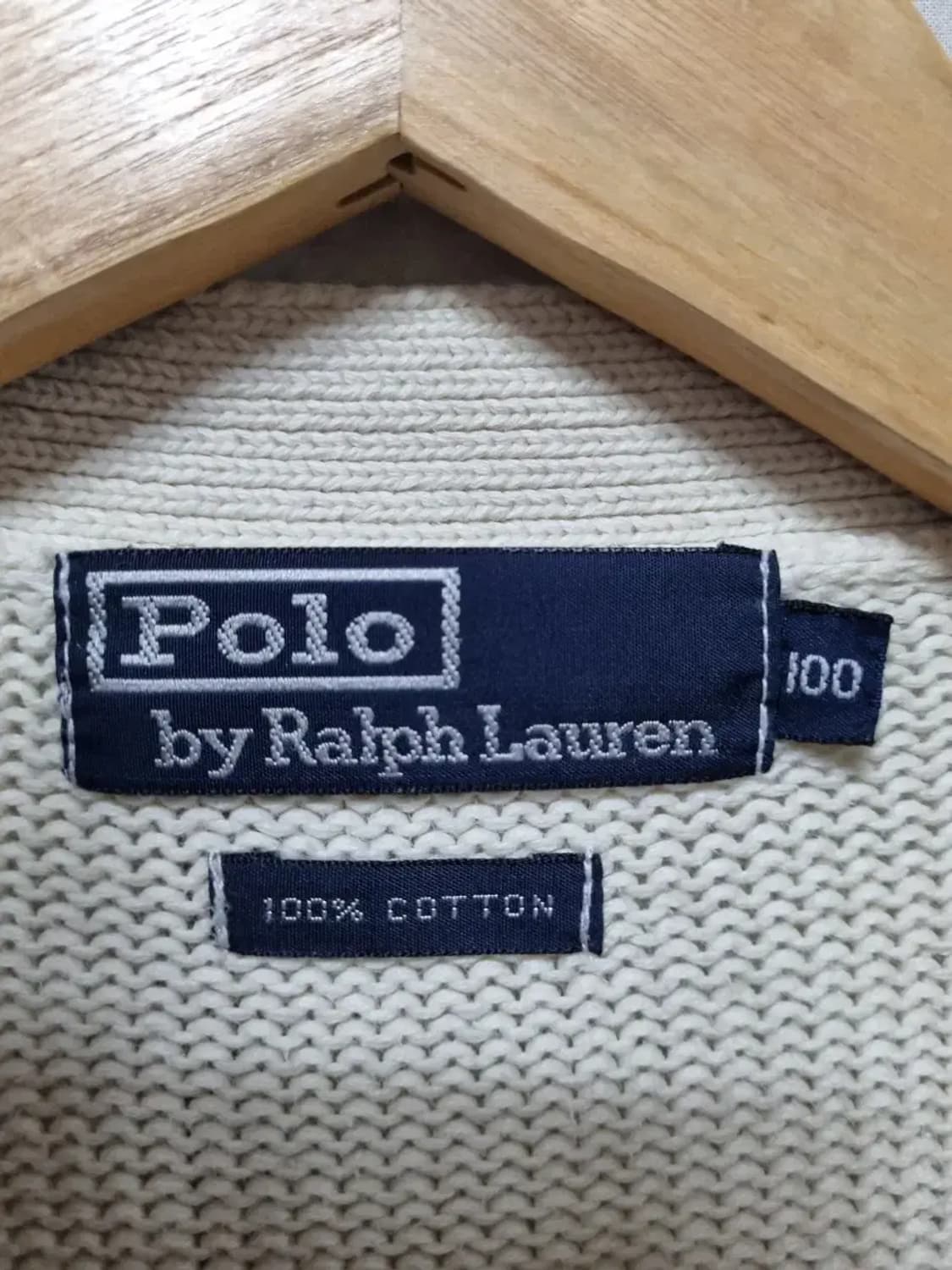 폴로 랄프로렌 컬러 블록 니트 가디건 100 상품이미지4