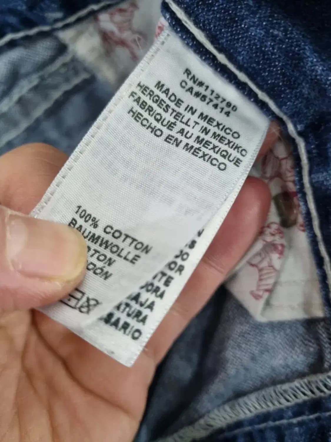 트루릴리젼 청바지 데님 팬츠 34 상품이미지6