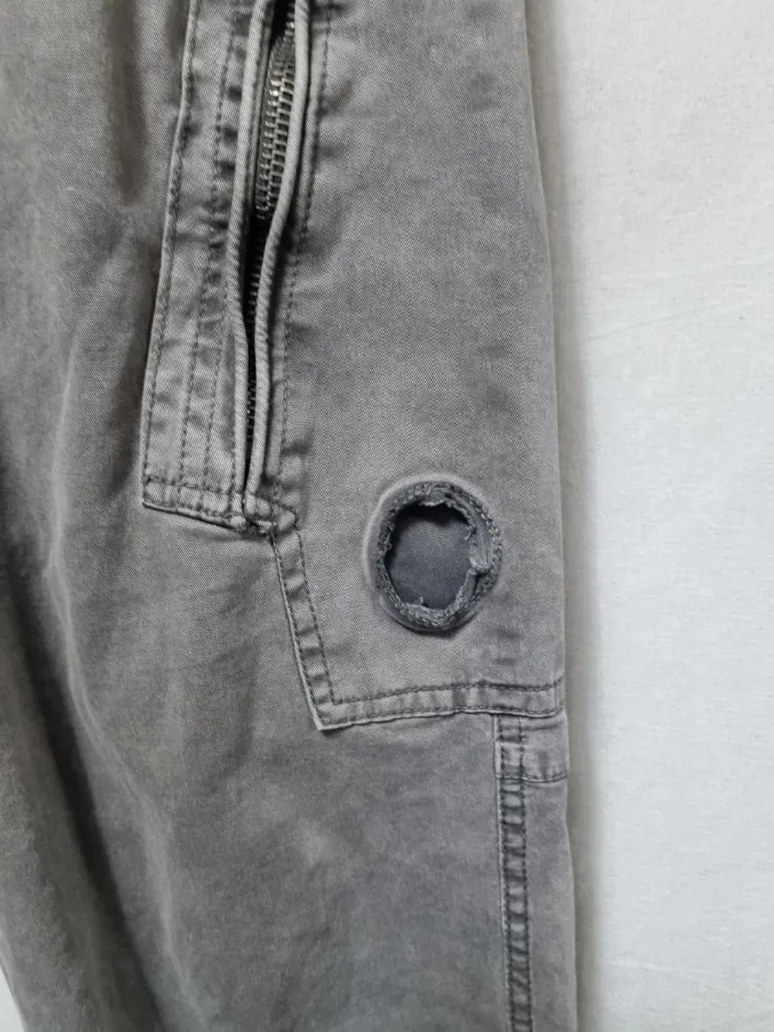 C.P.컴퍼니 카고 조거 팬츠 그레이 M 상품이미지4