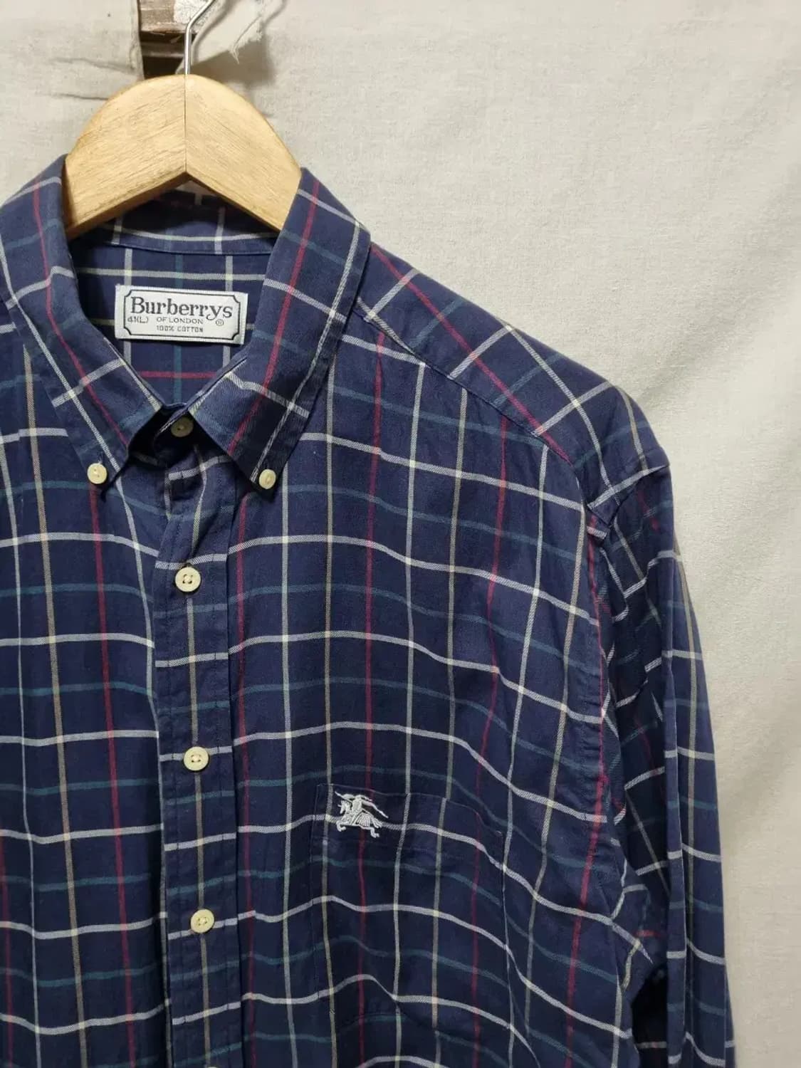 버버리 체크 남방 셔츠 L 상품이미지2