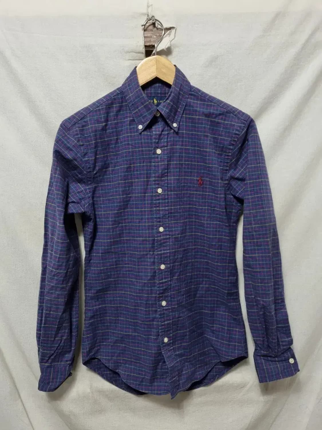폴로 랄프로렌 체크 셔츠 XS 상품이미지1