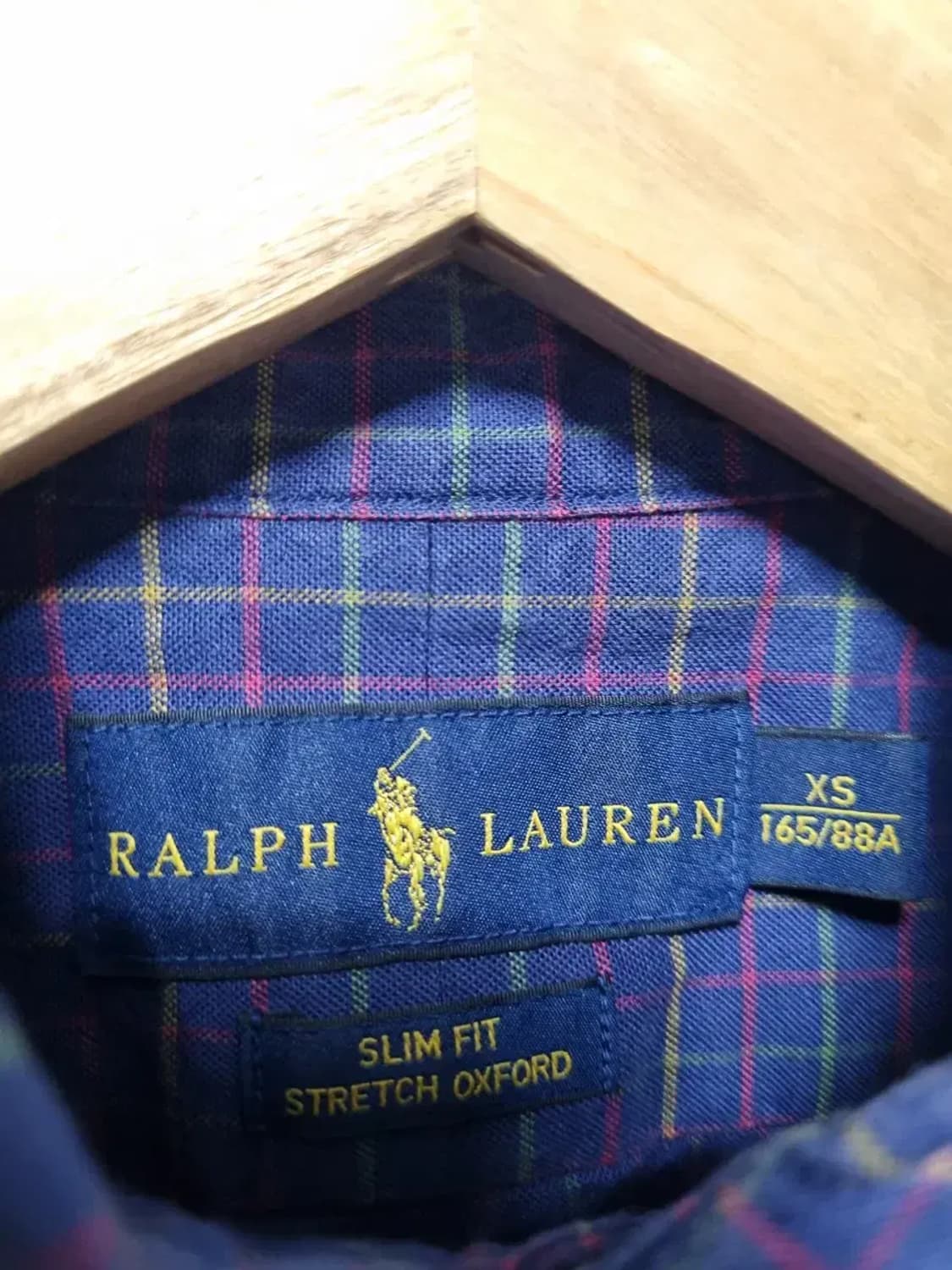 폴로 랄프로렌 체크 셔츠 XS 상품이미지4