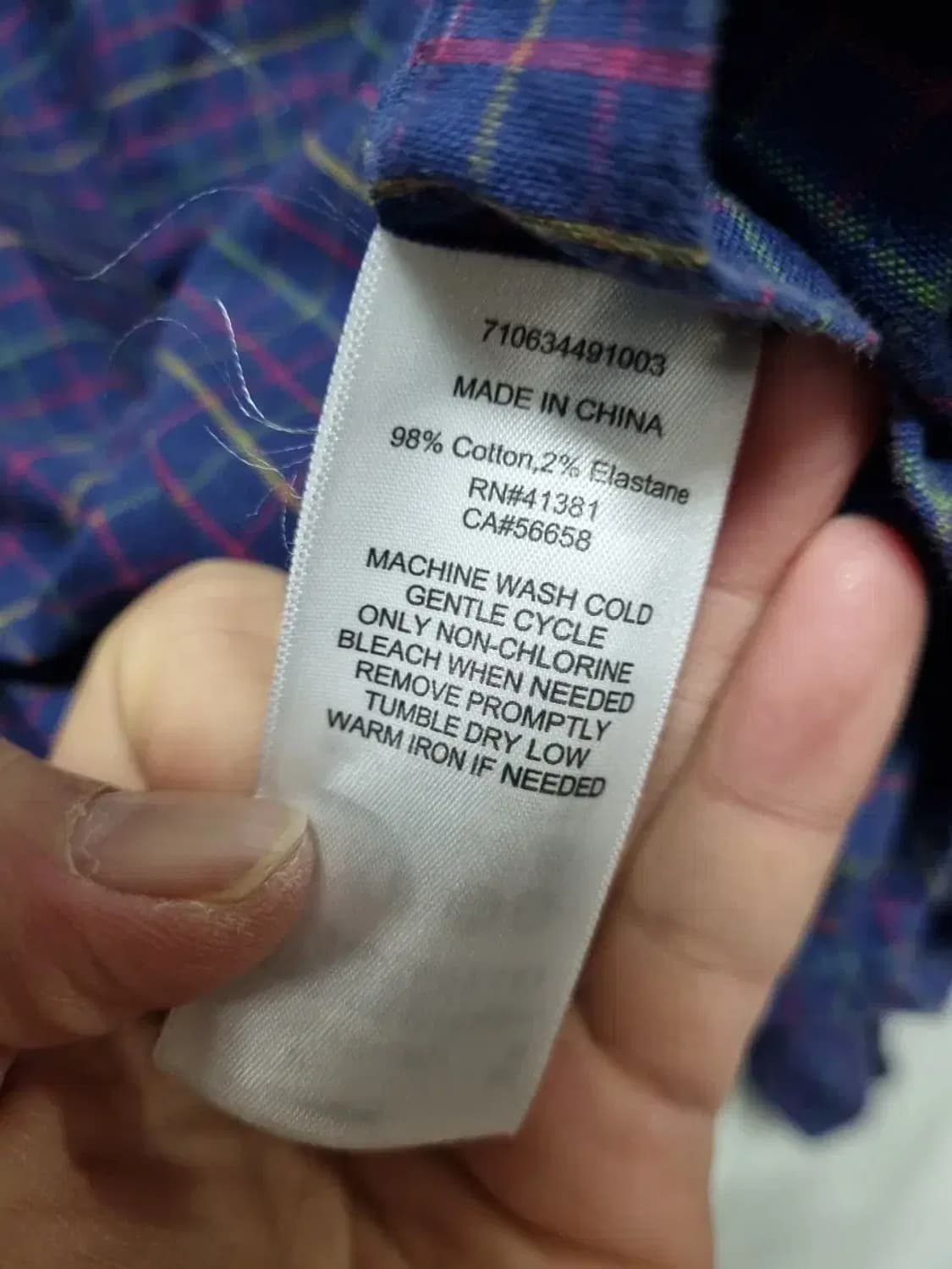 폴로 랄프로렌 체크 셔츠 XS 상품이미지5