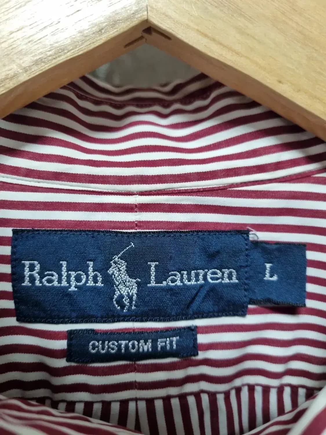 폴로 랄프로렌 스트라이프 셔츠 L 상품이미지4