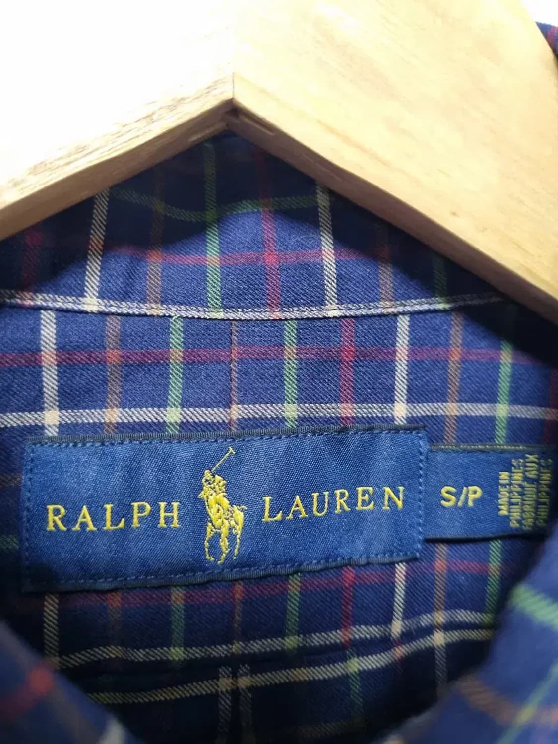 폴로 랄프로렌 체크 셔츠 S 상품이미지4